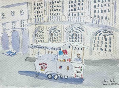 Place de la mairie - sept 2024