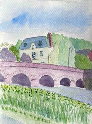 Pont Réan et sa Vilaine - mai 2024
